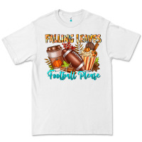 Falling Leaves Football Please Premium Tee | Teevron