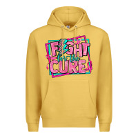 Antique Gold fight for the cure Premium Hoodie - AdoDesignShop
