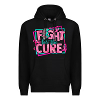 Black fight for the cure Premium Hoodie - AdoDesignShop