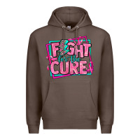 Coffee fight for the cure Premium Hoodie - AdoDesignShop
