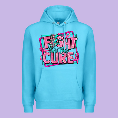 Fight For The Cure Premium Hoodie Designed By Adodesignshop