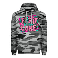 Slate Camo fight for the cure Premium Hoodie - AdoDesignShop
