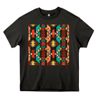 Asphalt native american aztec seamless pattern Heavy Core Tee - BundleAndBundleShop