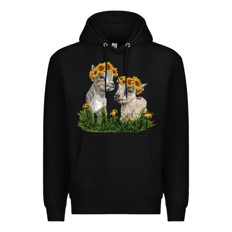 Baby Goats Premium Hoodie by RanaPortraitStore | Teevron