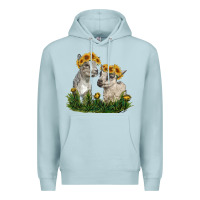 Blue Mist baby goats Premium Hoodie - RanaPortraitStore
