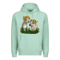 Seafoam baby goats Premium Hoodie - RanaPortraitStore