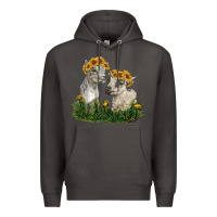 Smoke baby goats Premium Hoodie - RanaPortraitStore