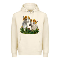 Tofu baby goats Premium Hoodie - RanaPortraitStore