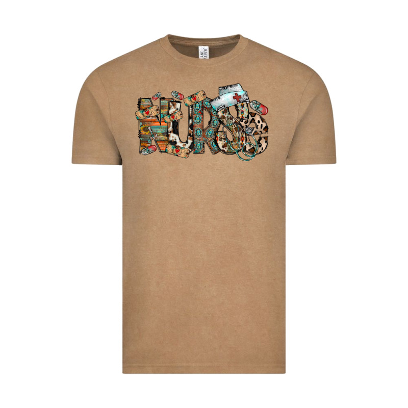 Nurse Western Vintage Tee by RacoonDesign | Teevron