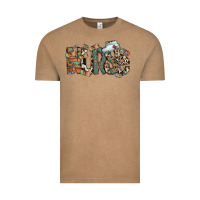 Vintage Coffee nurse western Vintage Tee - RacoonDesign