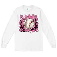 White in october we wear pink baseball Long Sleeve Tee - BarkalooDesign