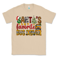 Mushroom Santa's Favorite Bus Driver Classic Tee - BundleAndBundleShop