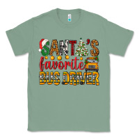 Sage Santa's Favorite Bus Driver Classic Tee - BundleAndBundleShop