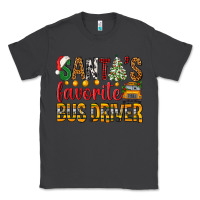 Smoke Santa's Favorite Bus Driver Classic Tee - BundleAndBundleShop