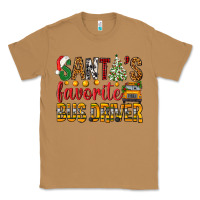 Toasted Coconut Santa's Favorite Bus Driver Classic Tee - BundleAndBundleShop