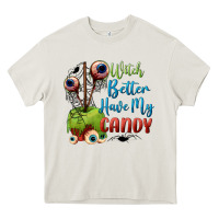 Cream witch better have my candy Heavy Core Tee - BundleAndBundleShop