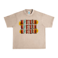 French Oak western sunflower Urban Heavy Tee - RacoonDesign