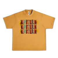 Peanut Butter western sunflower Urban Heavy Tee - RacoonDesign