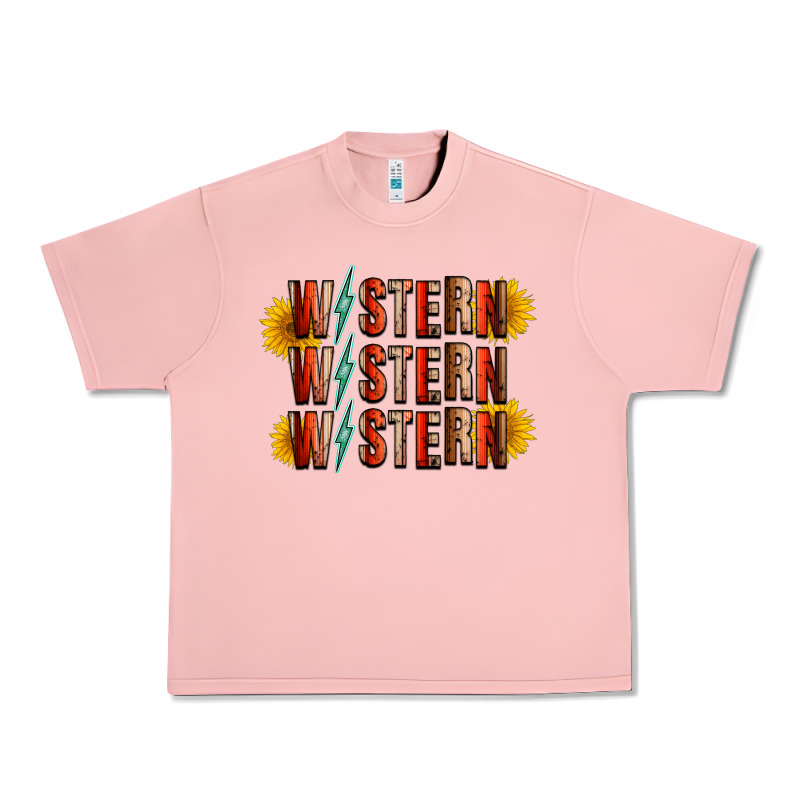 Western Sunflower Urban Heavy Tee by RacoonDesign | Teevron