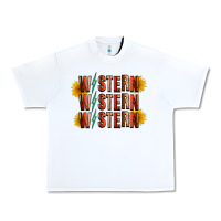 White western sunflower Urban Heavy Tee - RacoonDesign