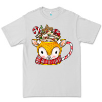 Dove Grey coffee cups animal Premium Tee - CowhideDigitalArt