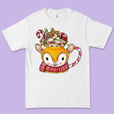 Coffee Cups Animal Premium Tee Designed By Cowhidedigitalart