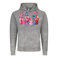 Cloud Rock breast cancer stitch coffee cups Vintage Hoodie - AdoDesignShop