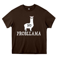 Chocolate Brown No Problama Heavy Core Tee - Bettercallsaul