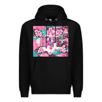 Black hope breast cancer Premium Hoodie - AdoDesignShop