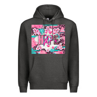 Charcoal Heather hope breast cancer Premium Hoodie - AdoDesignShop