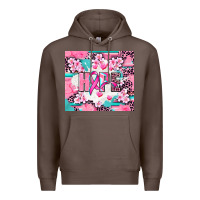 Coffee hope breast cancer Premium Hoodie - AdoDesignShop