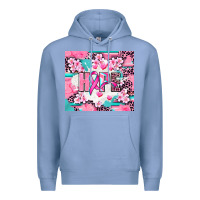 Colony Blue hope breast cancer Premium Hoodie - AdoDesignShop
