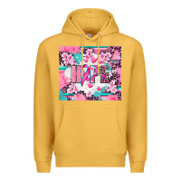 Mustard hope breast cancer Premium Hoodie - AdoDesignShop