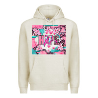 Oatmeal Heather hope breast cancer Premium Hoodie - AdoDesignShop