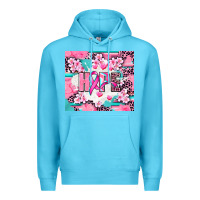Ocean Blue hope breast cancer Premium Hoodie - AdoDesignShop
