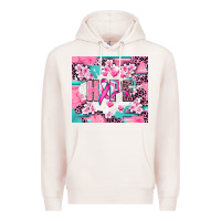 Pale Pink hope breast cancer Premium Hoodie - AdoDesignShop