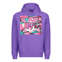 Purple hope breast cancer Premium Hoodie - AdoDesignShop