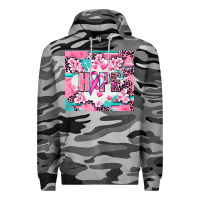 Slate Camo hope breast cancer Premium Hoodie - AdoDesignShop