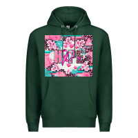 Sports Green hope breast cancer Premium Hoodie - AdoDesignShop