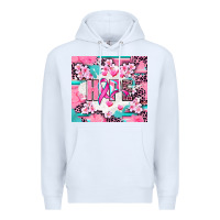 White hope breast cancer Premium Hoodie - AdoDesignShop