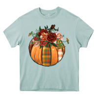 Arona floral pumpkin Heavy Core Tee - BundleAndBundleShop