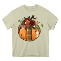 Mossy floral pumpkin Heavy Core Tee - BundleAndBundleShop