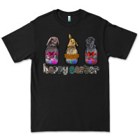 Black Happy Easter Premium Tee - CowhideDigitalArt