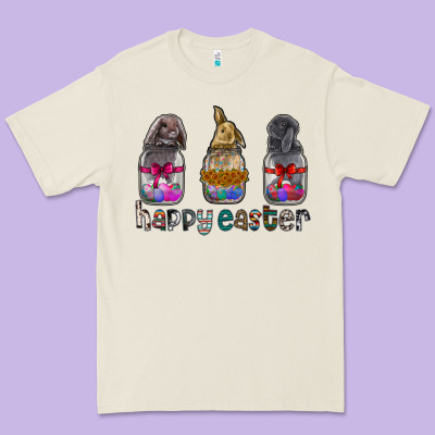 Happy Easter Premium Tee Designed By Cowhidedigitalart