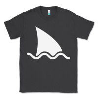 Smoke shark fin Classic Tee - DesigneFamous