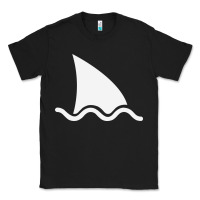 Black shark fin Classic Tee - DesigneFamous