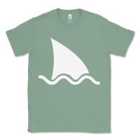 Sage shark fin Classic Tee - DesigneFamous