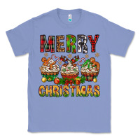 Colony Blue merry christmas with cupcake bbs Classic Tee - BundleAndBundleShop