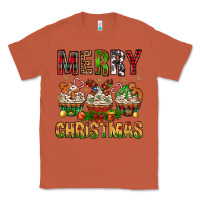 Copper merry christmas with cupcake bbs Classic Tee - BundleAndBundleShop
