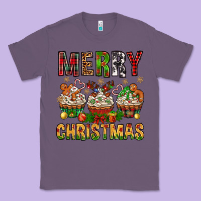 Merry Christmas With Cupcake Bbs Classic Tee Designed By Bundleandbundleshop